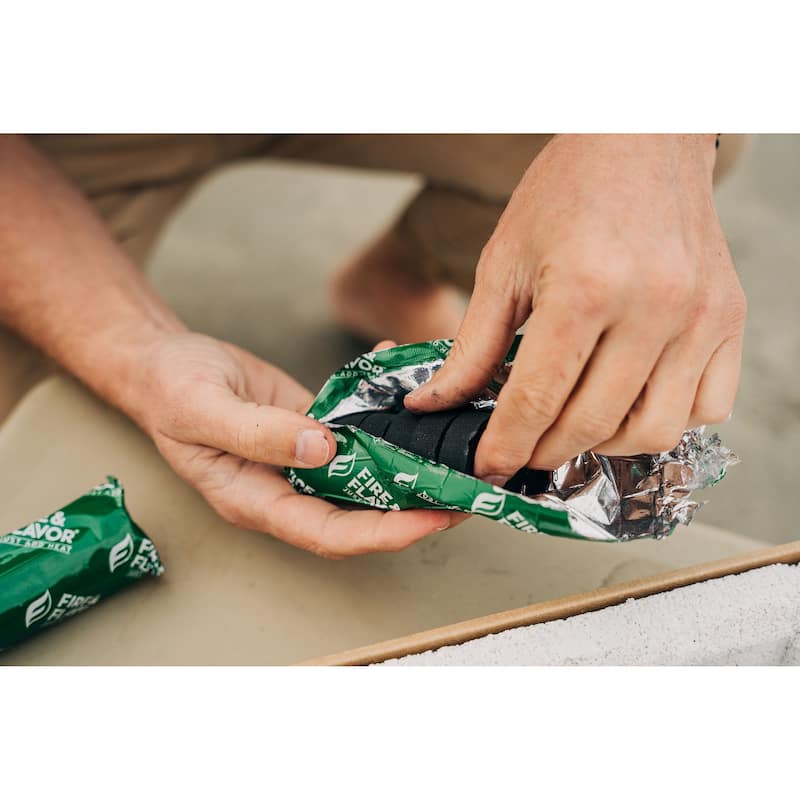 Fire & Flavor HERO Charcoal Briquets, 8 Sleeves, 96 Briquets