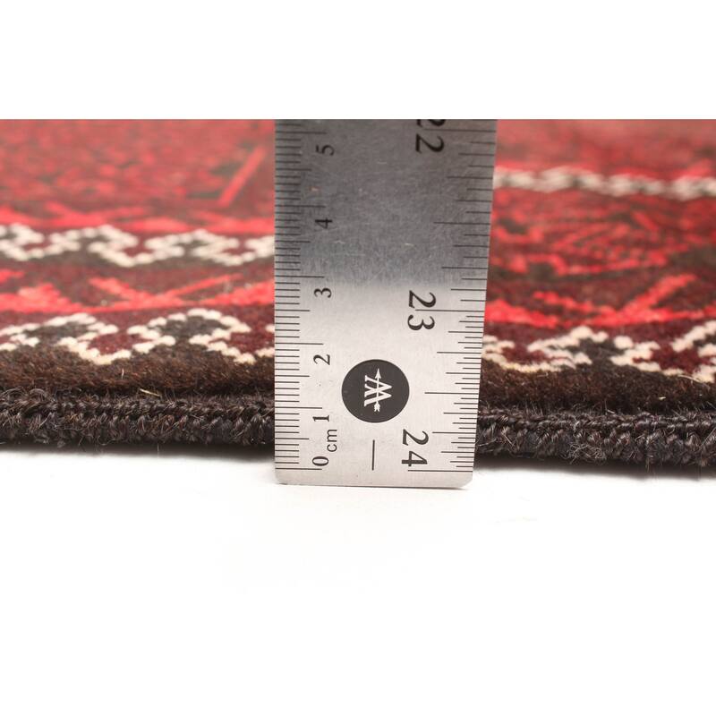 ECARPETGALLERY Hand-knotted Teimani Black Wool Rug - 2'10 x 4'9