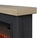 preview thumbnail 20 of 23, Real Flame Bernice Electric Landscape Fireplace 67"