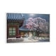 preview thumbnail 7 of 7, iCanvas "The Scent Of Spring" by Jaeyoun Ryu Framed Canvas Print White - 18x26