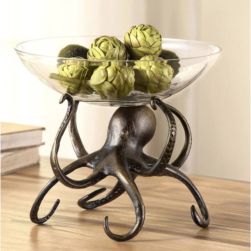 Spi Octopus Bowl - 10 X 12 X 12 inches
