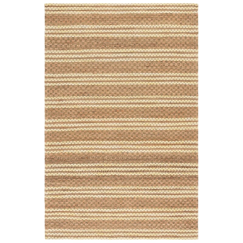 Martha Stewart by SAFAVIEH Handmade Tulia Jute Rug - 5' x 8' - Natural/Yellow