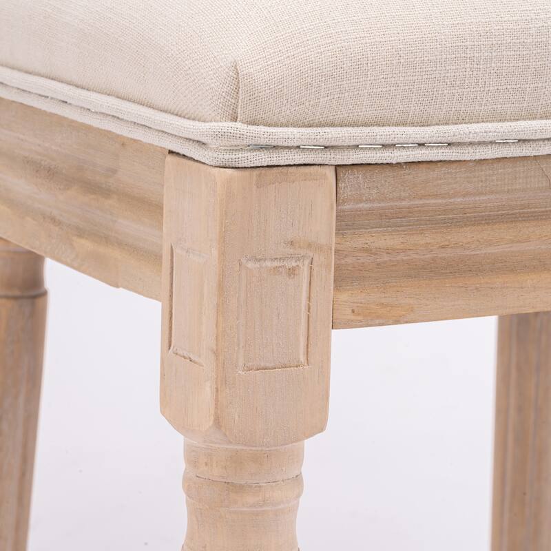 Modern Set of 2 Square Back Dining Chair