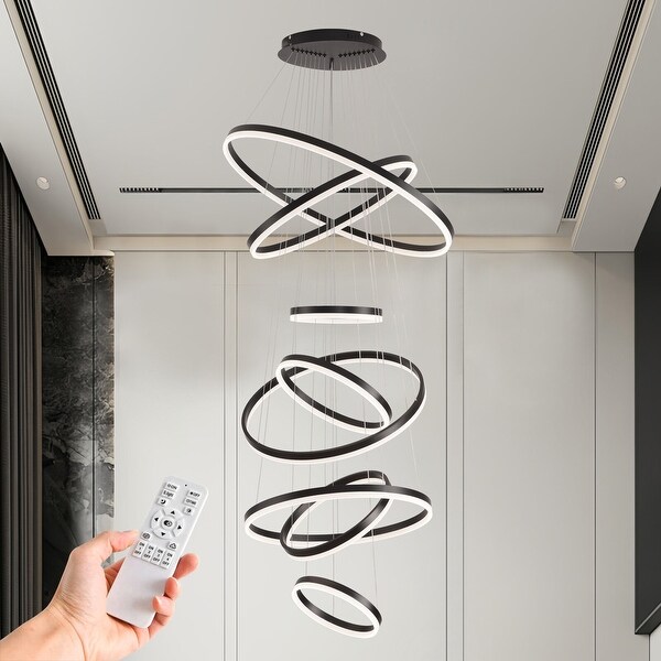Led foyer light fixture top
