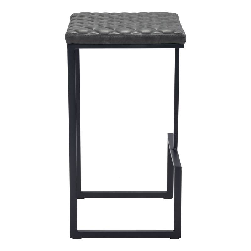Black Oak Barstool Gray