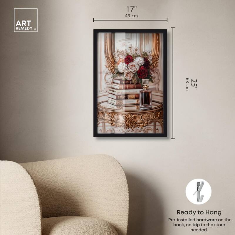 Lovely Mirror Glam Books Shadowbox by Art Remedy