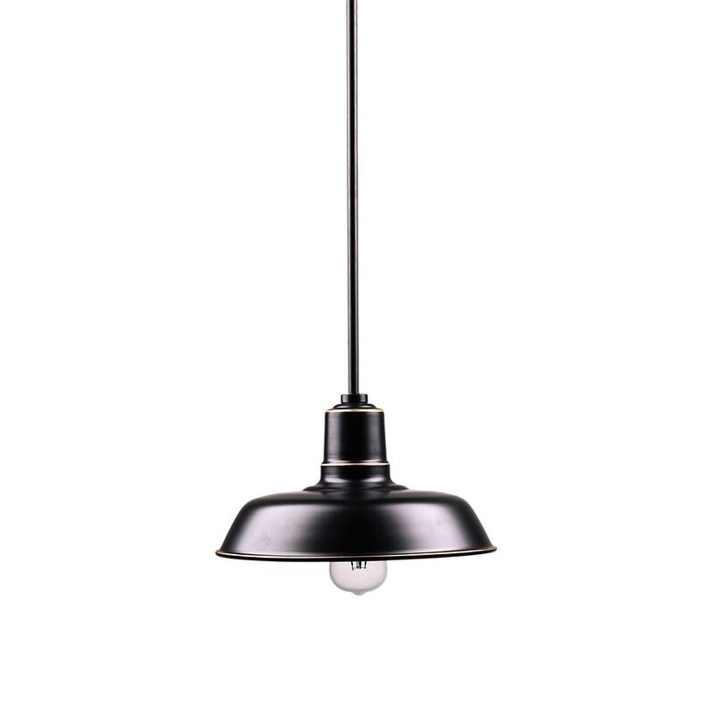 Aurora 1 Light Outdoor Pendant - Imperial Black