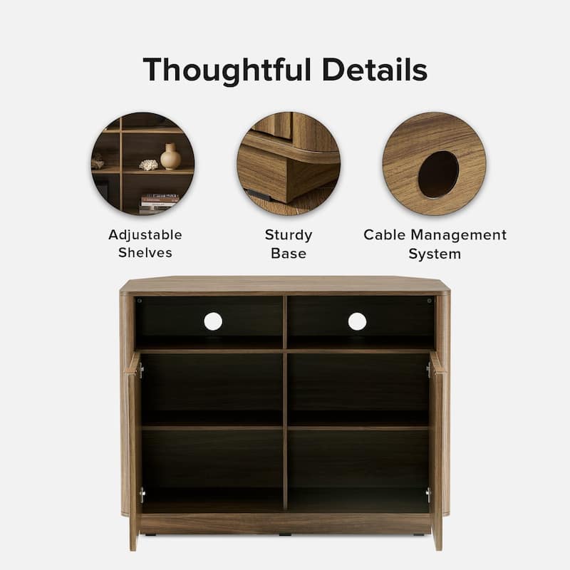 Mopio Brooklyn Corner TV Stand