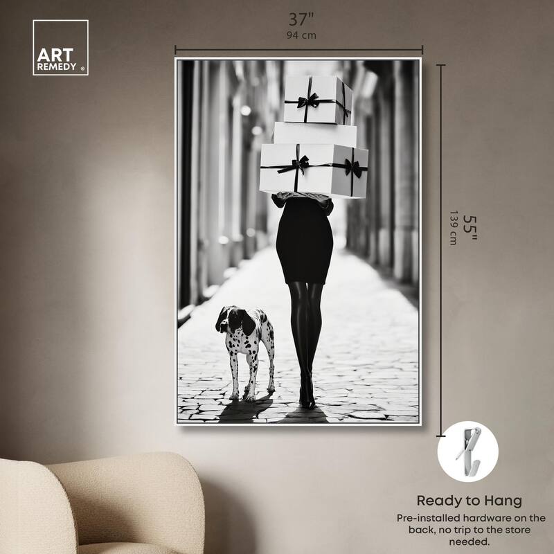 City Dalmatian II Canvas by Art Remedy
