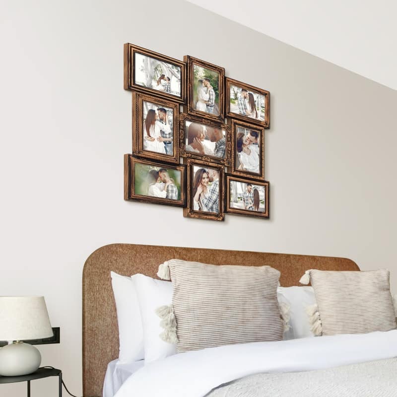HELLO LAURA 9 Opening 18" x 18" inch Wall Hanging Photo Frame