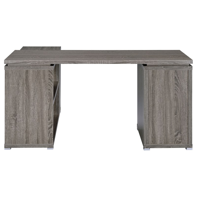 Yvette 60-inch 3-Drawer L-Shape Computer Desk