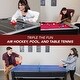 preview thumbnail 4 of 9, Hathaway Triple Threat 6-ft 3-in-1 Multi Game Table