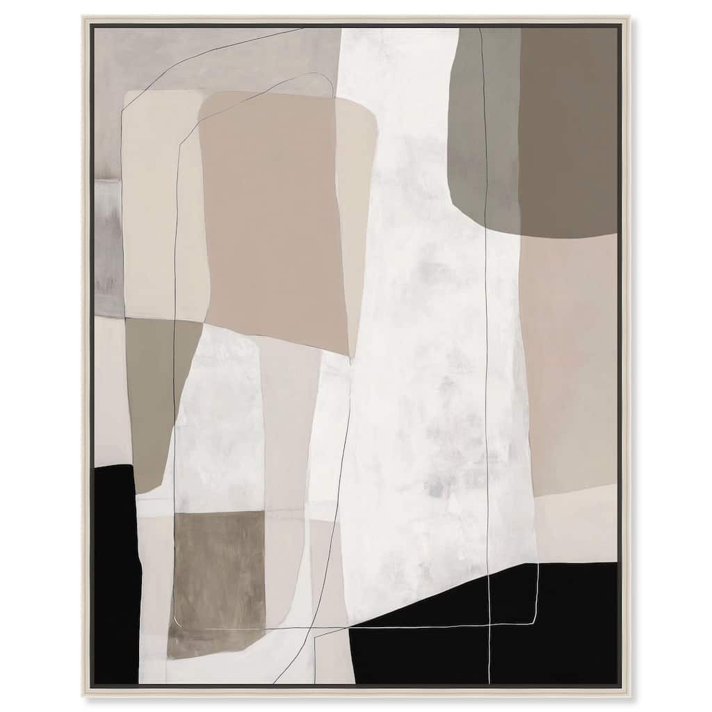 Neutral Forms II Canvas by Art Remedy