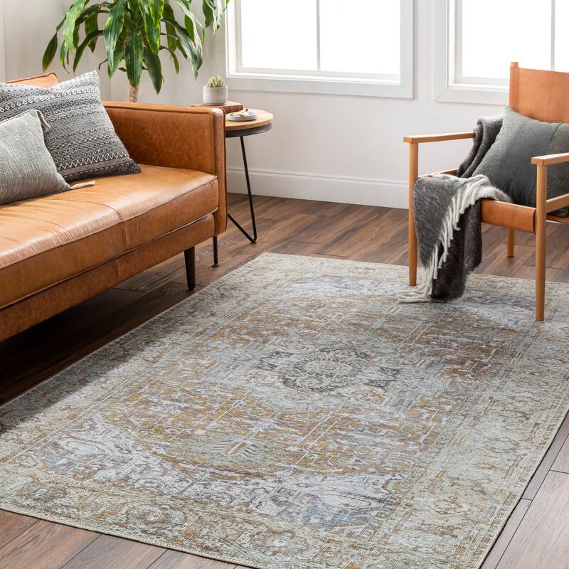 Livabliss Lolla Updated Traditional Washable Area Rug