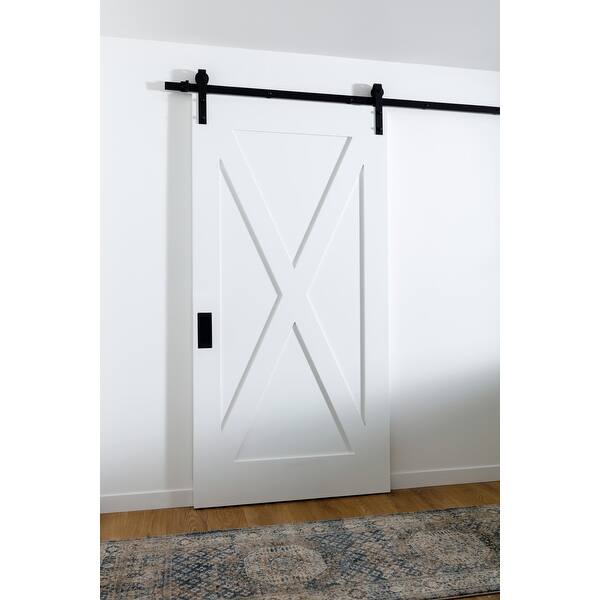 Shop Miseno Barn Kit96 96 Sliding Barn Door Track And Fitting Set
