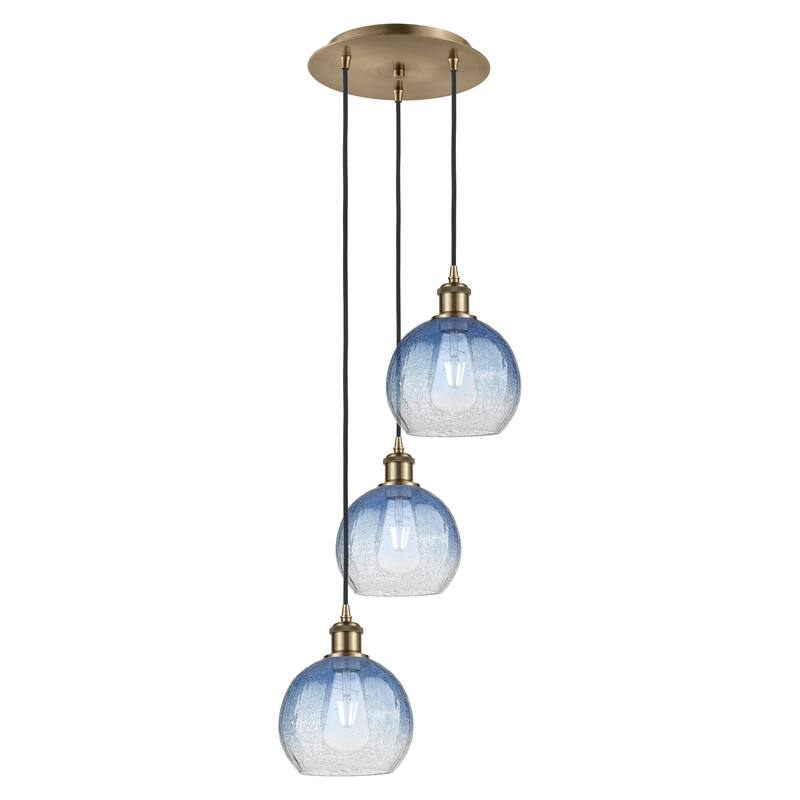 Innovations Lighting Endless Possibilities Ballston - Brookhaven Globe - 3 Light 14" Cord Hung Multi Pendant