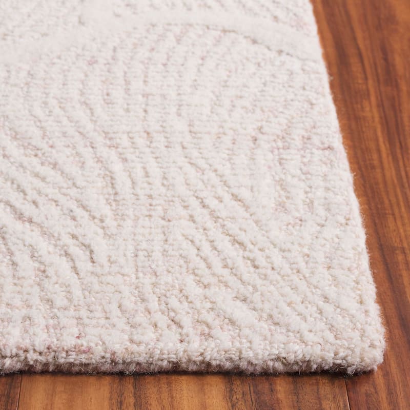 SAFAVIEH Handmade Pine Sucheta Contemporary Wool Rug