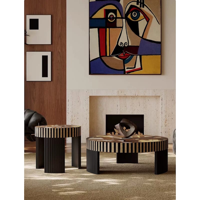 Hommes Monster Coffee Table Set - Wood