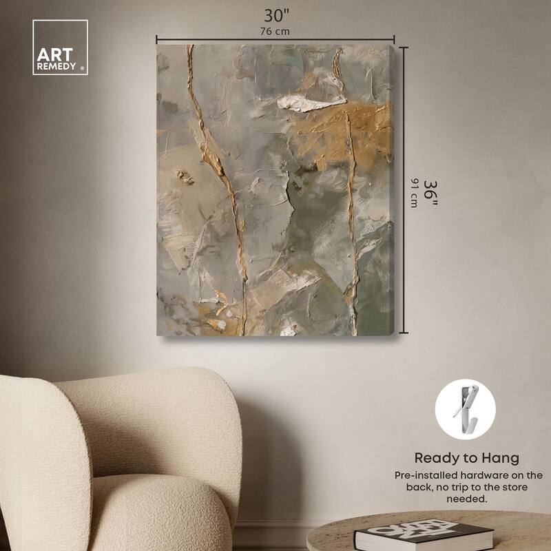 Gossamer Pathways II Canvas by Art Remedy, Gallery Wrapped
