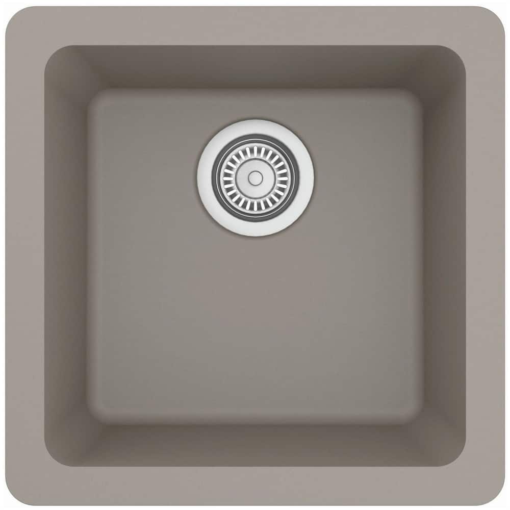 Karran USA QU-690 Quartz QU 16-5/8" Undermount Single Basin Quartz