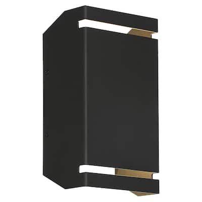 La Vida Bi-Directional Tall Outdoor LED Wall Mount Light