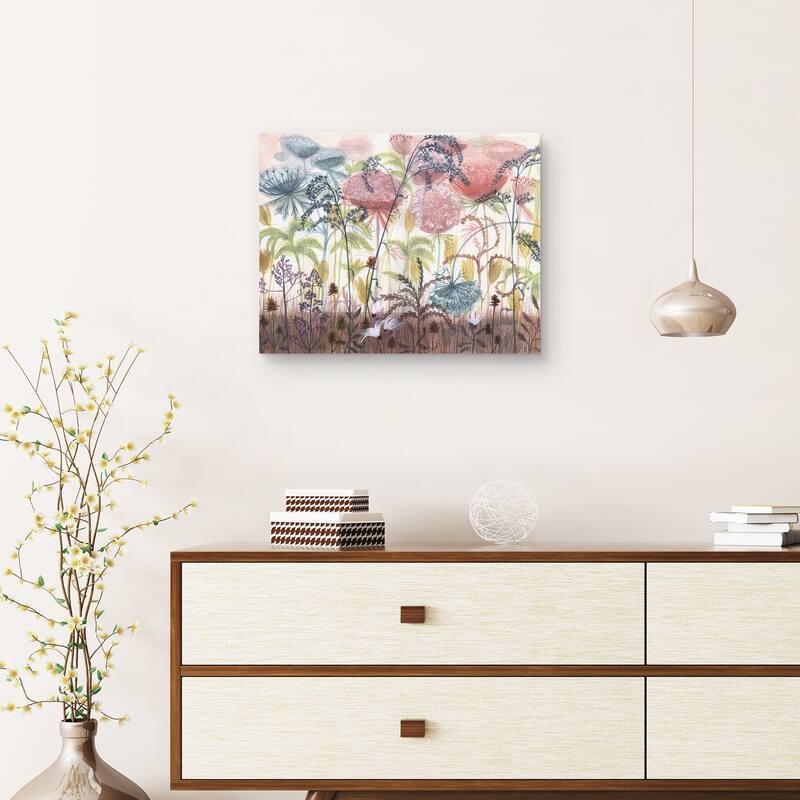 Queen Annes Lace by Maret Hensick Canvas Art Print