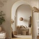 preview thumbnail 63 of 74, Modern Arched Full Length Aluminum Alloy Floor Mirror Standing Mirror