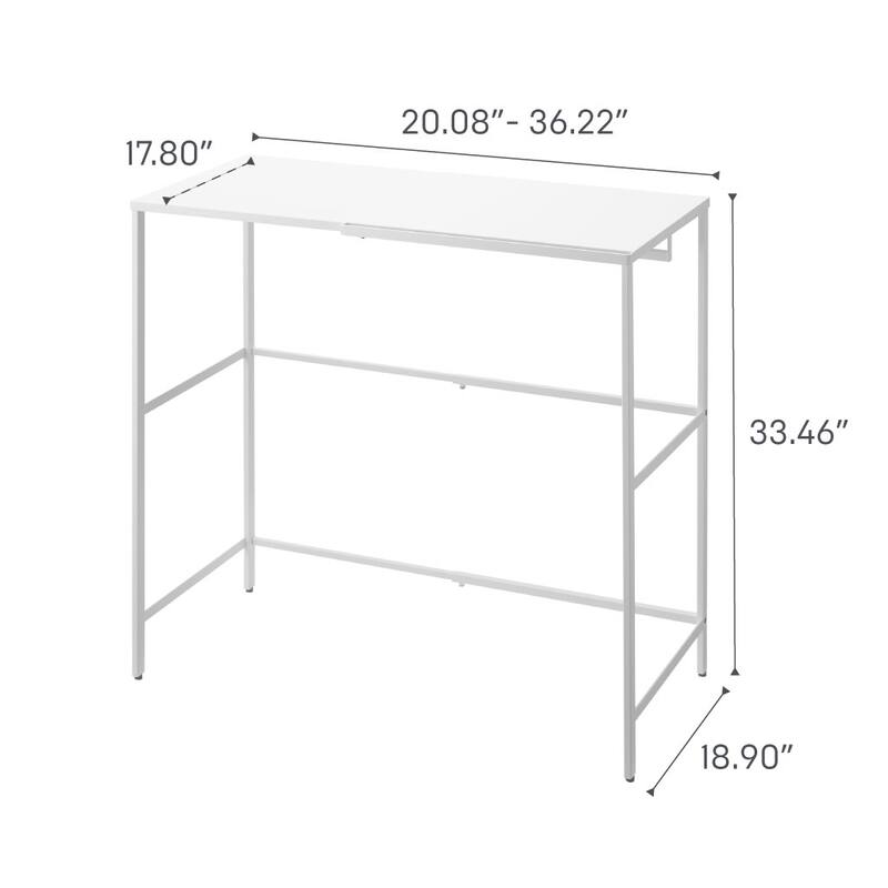 Yamazaki Home Expandable Suitcase Rack, Steel, Expandable - L 18.9 x W 36.22 x H 33.46 inches