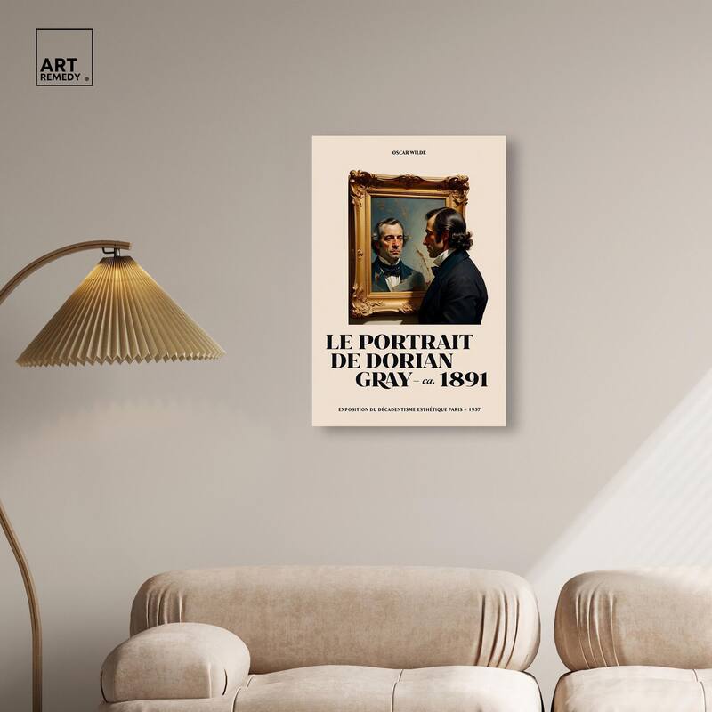 Decadent World of Dorian Gray Canvas by Art Remedy, Gallery Wrapped