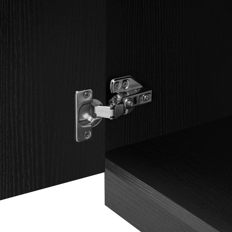 31.5'' Kitchen Island with Extendable Dining Table for 4-6 Person, Power Outlet, Open Shelves and 2 Drawers