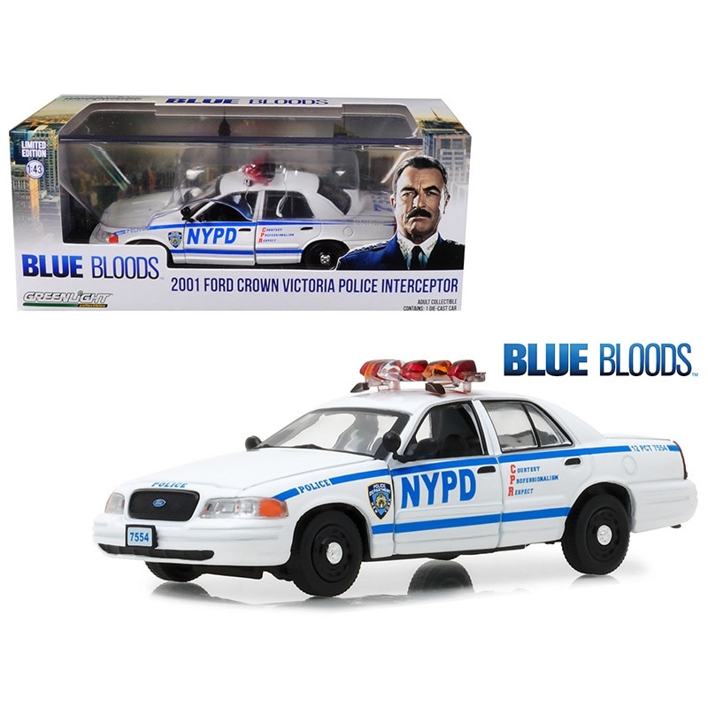 New York Police 2014 Ford Interceptor Diecast Car 1:43 Greenlight 5 inch NYPD
