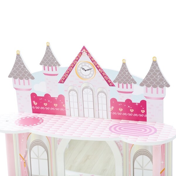 pink toy castle