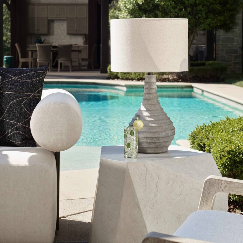 Uttermost Stratum Rustic Outdoor Table Lamp - N/A