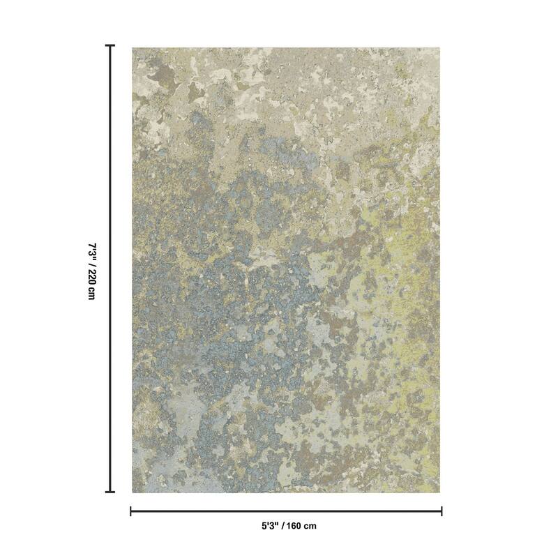 Modern Artistic Area Rug - 6' x 7'