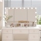 preview thumbnail 5 of 38, Luxurious LED Makeup Vanity with 9 Drawers Elegant Makeup Station
