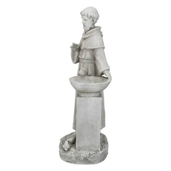 Shop 15 5 Saint Francis With Bird Feeder Outdoor Garden Statue