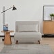 preview thumbnail 67 of 150, Tustin Upholstered Convertible Lounge/ Sleeper Chair Beige - Twin