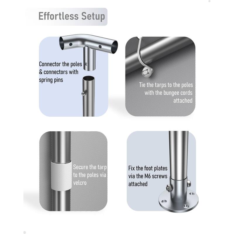 Carport 10'x20' 13'x20' Heavy Duty Portable Garage