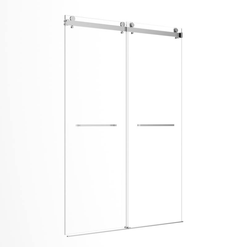 Frameless Double Sliding Shower Door