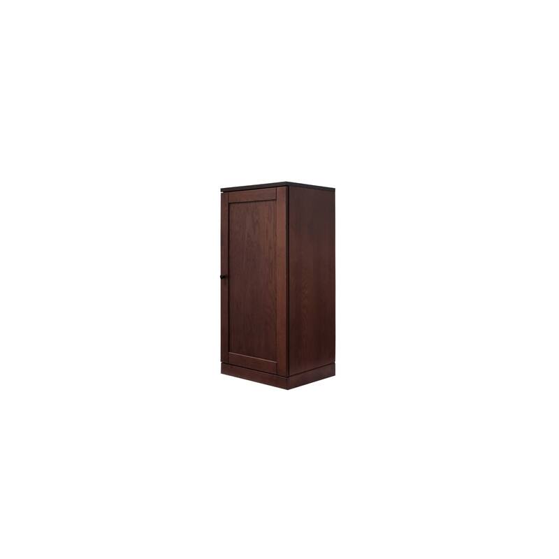 Palace Imports Premium 100% Solid European Oak Hardwood Modular Dining Room Cabinet with Shaker Doors - 64" Wide, 71.5" Tall