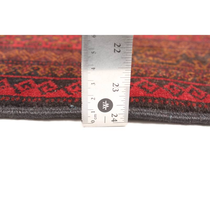 ECARPETGALLERY Hand-knotted Teimani Black Wool Rug - 2'7 x 4'6