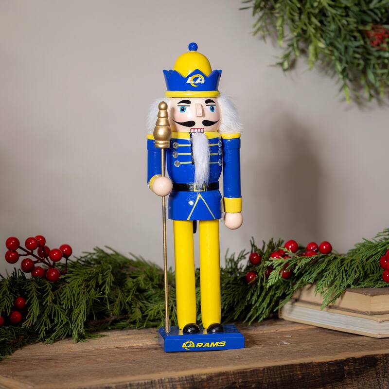 Nutcracker Statue, Los Angeles Rams - 4.92''W x 4.53''H x 13.78