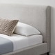 preview thumbnail 13 of 15, New Heights Dillon Upholstered Bed with Metal Legs