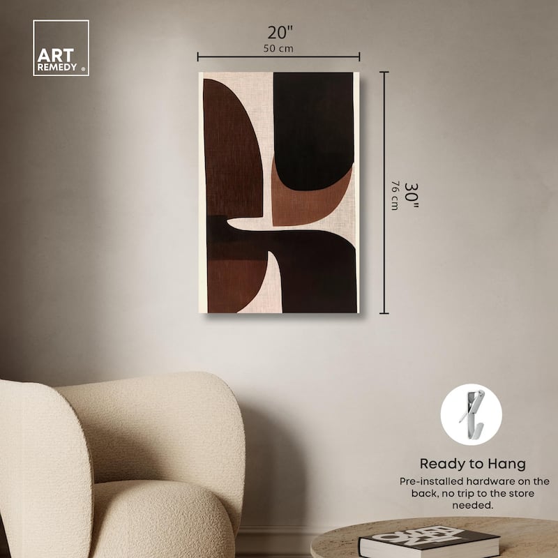 Moralis Echo II Canvas by Art Remedy, Gallery Wrapped