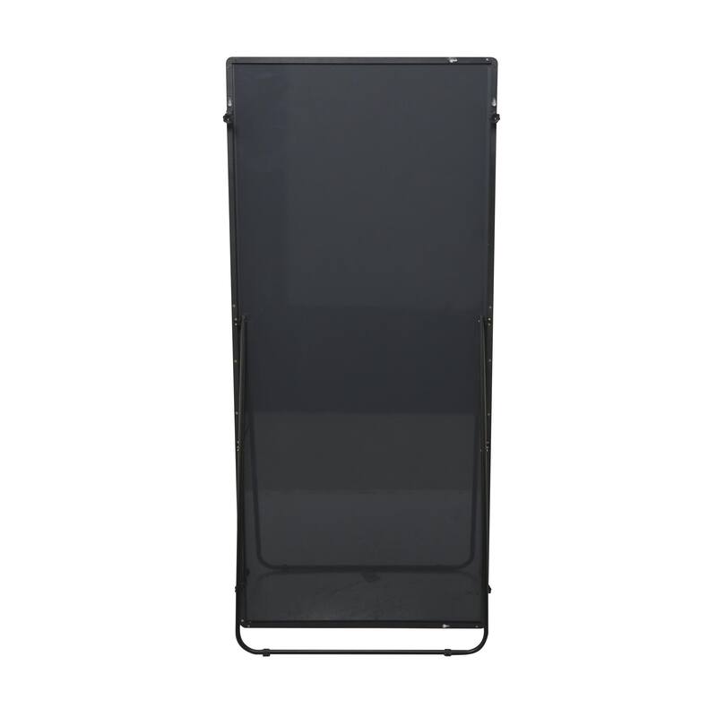 CosmoLiving by Cosmopolitan Silver or Gold Metal Room Floor Mirror with Stand
