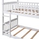 preview thumbnail 18 of 24, Friendly Design Twin Over Twin Bunk Bed with Slide, House Bed with Slide