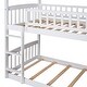 preview thumbnail 6 of 12, Twin Over Twin Bunk Bed with Slide, House Bed with Slide,Maximized Space Saving