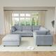 Option Grey with Ottoman