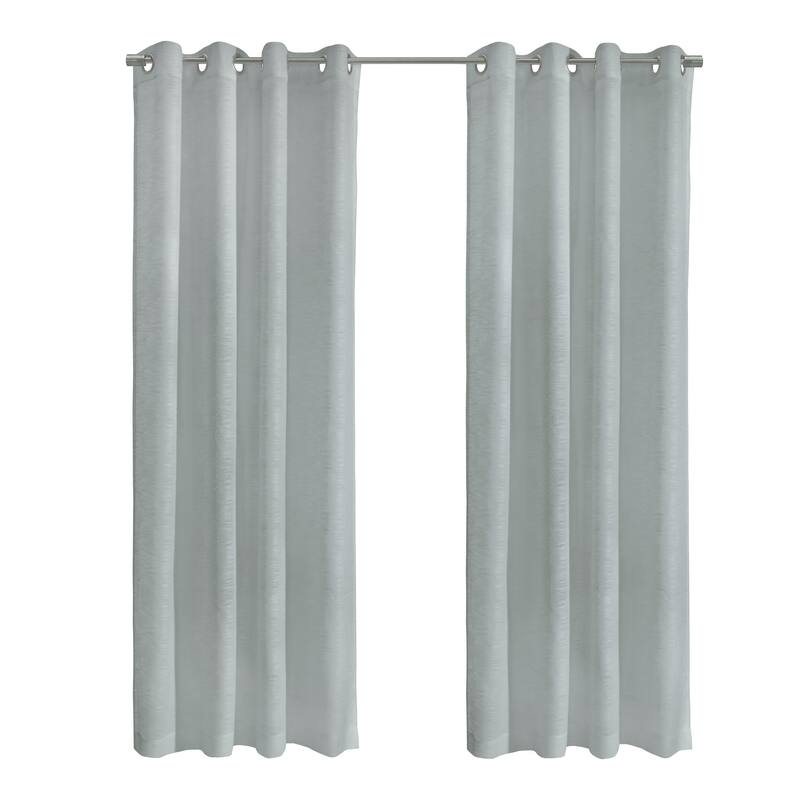 Boucle Sheer Grommet Curtain Panel