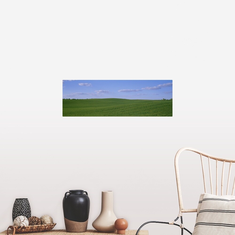 Shop Alfalfa Field Day County Sd Poster Print Free Shipping On